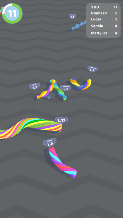 Twisty Rope IO Game Screenshot