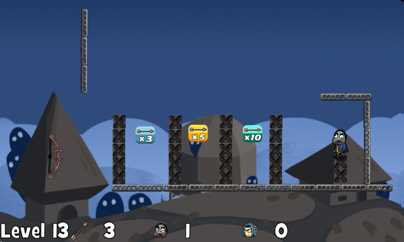 Screenshot of Zombies Castle VS Archery