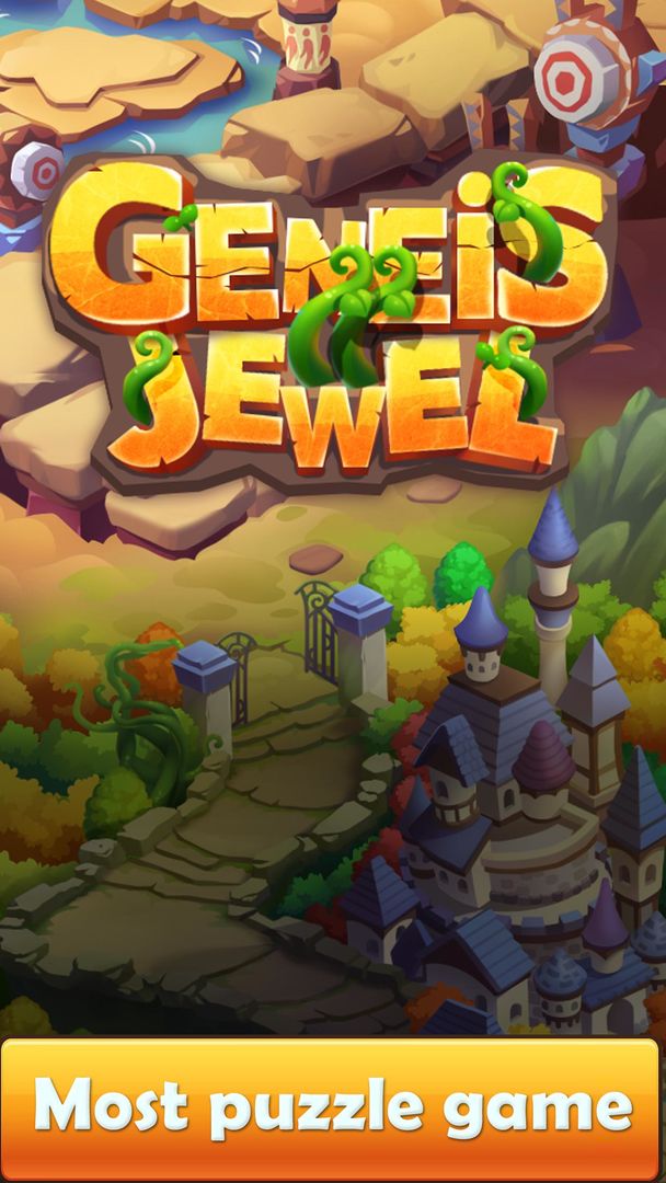 Genies & Jewels - Puzzle Quest遊戲截圖