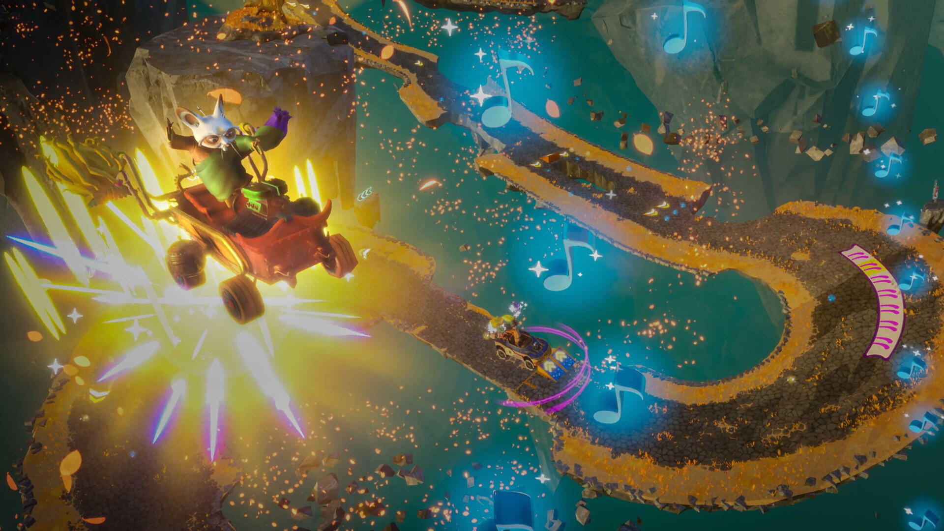 DreamWorks All-Star Kart Racing ภาพหน้าจอเกม