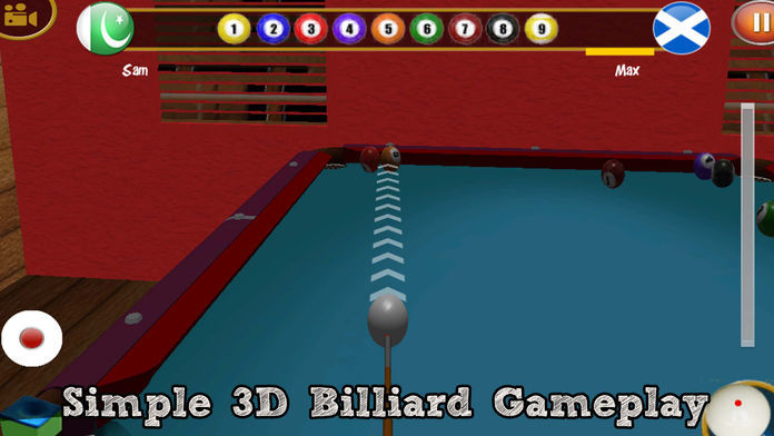 Screenshot of Snooker 147: Billiard 8 Ball Masterly