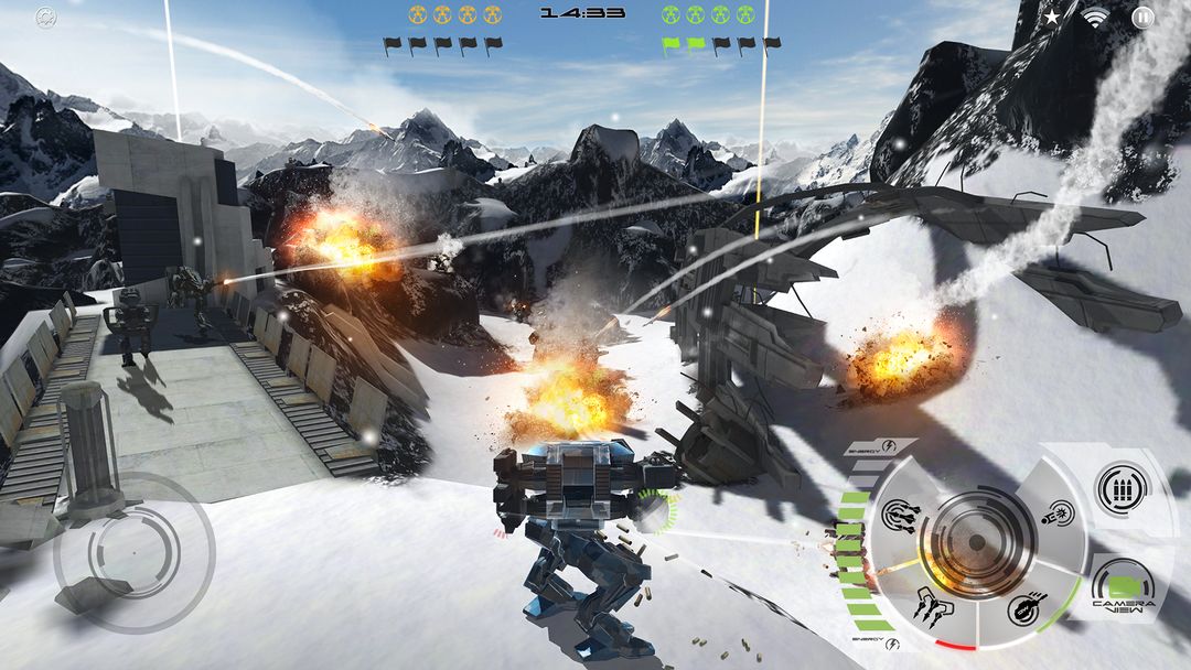Screenshot of Mech Battle - Robots War Game