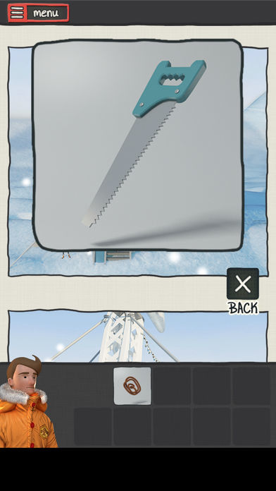 Screenshot of In Antarctica: A Comic Escape