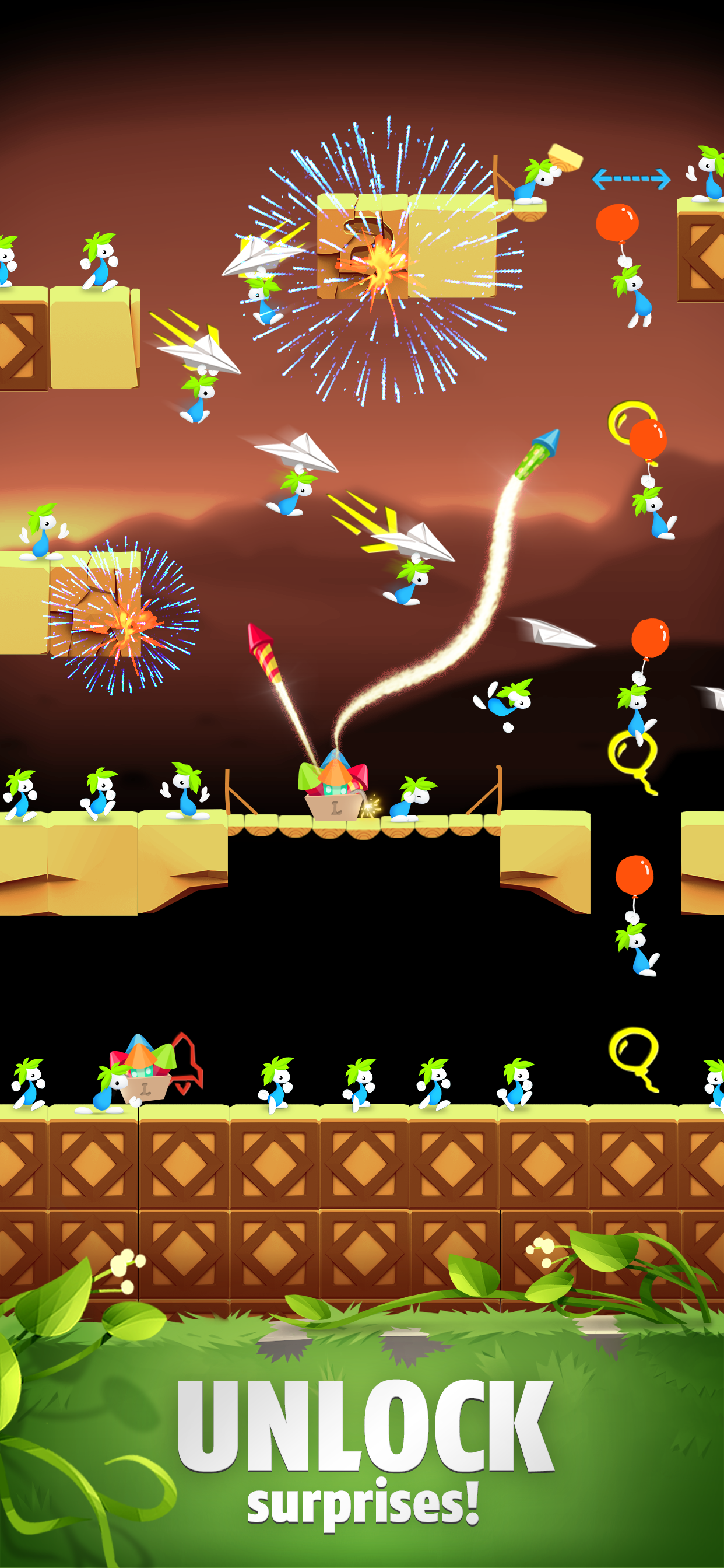 Lemmings: Puzzle Survival Game Screenshot