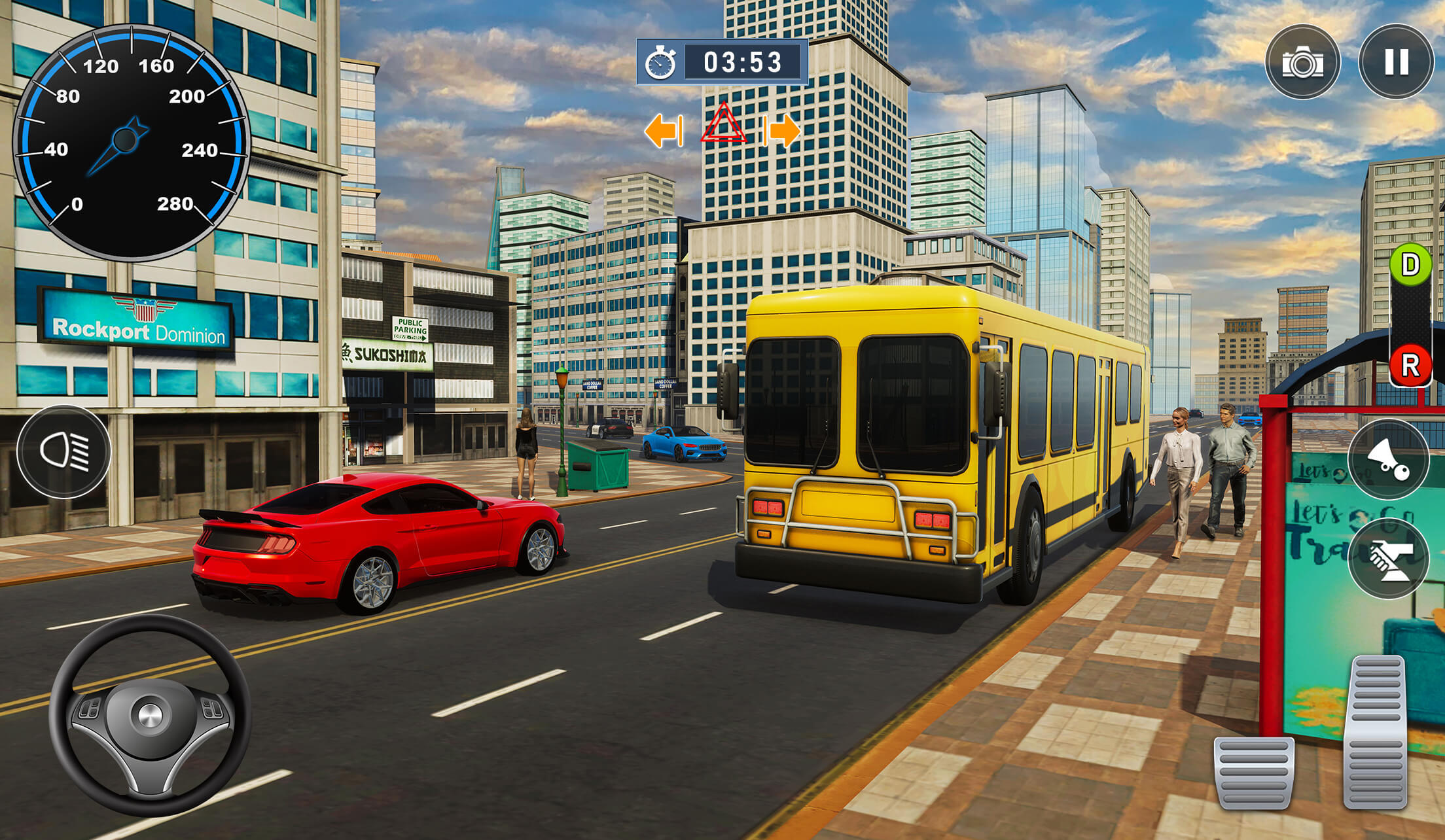 Screenshot 3 of City Bus Simulator: Modern Bus 