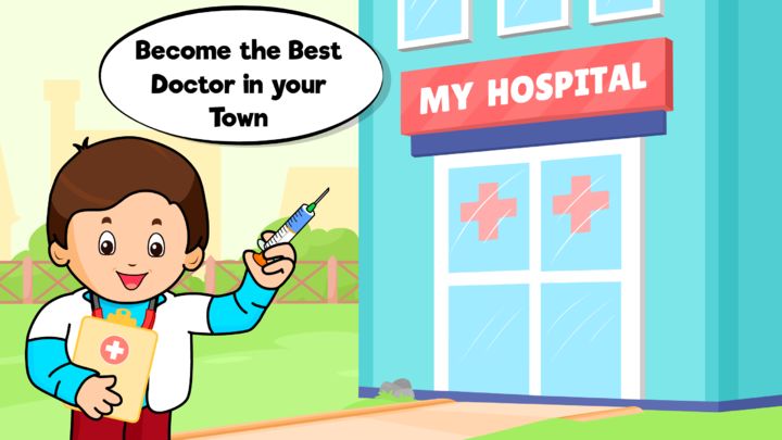 Screenshot 1 of 🏥 My Hospital Town: Free Doctor Games for Kids 🏥 1.2