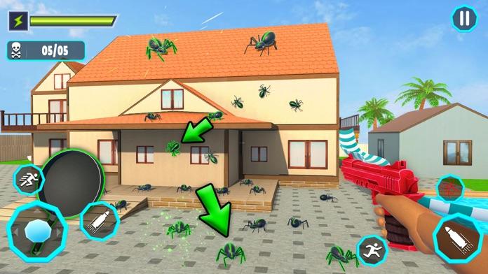 Kill The Spider: Shoot 'Em Up Game Screenshot