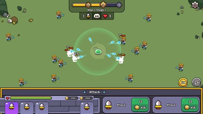 Screenshot 1 of Slime Battle: Idle-RPG-Spiele 