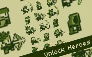 Cuplikan Layar Game Timing Hero: Retro Action RPG