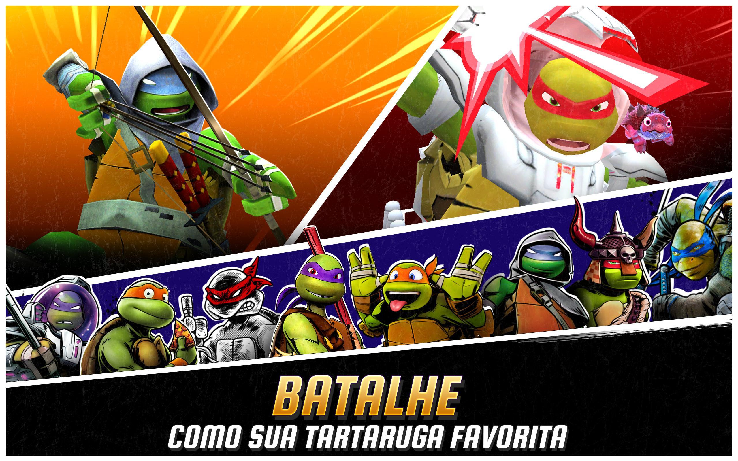 Captura de Tela do Jogo As Tartarugas Ninja: Lendas