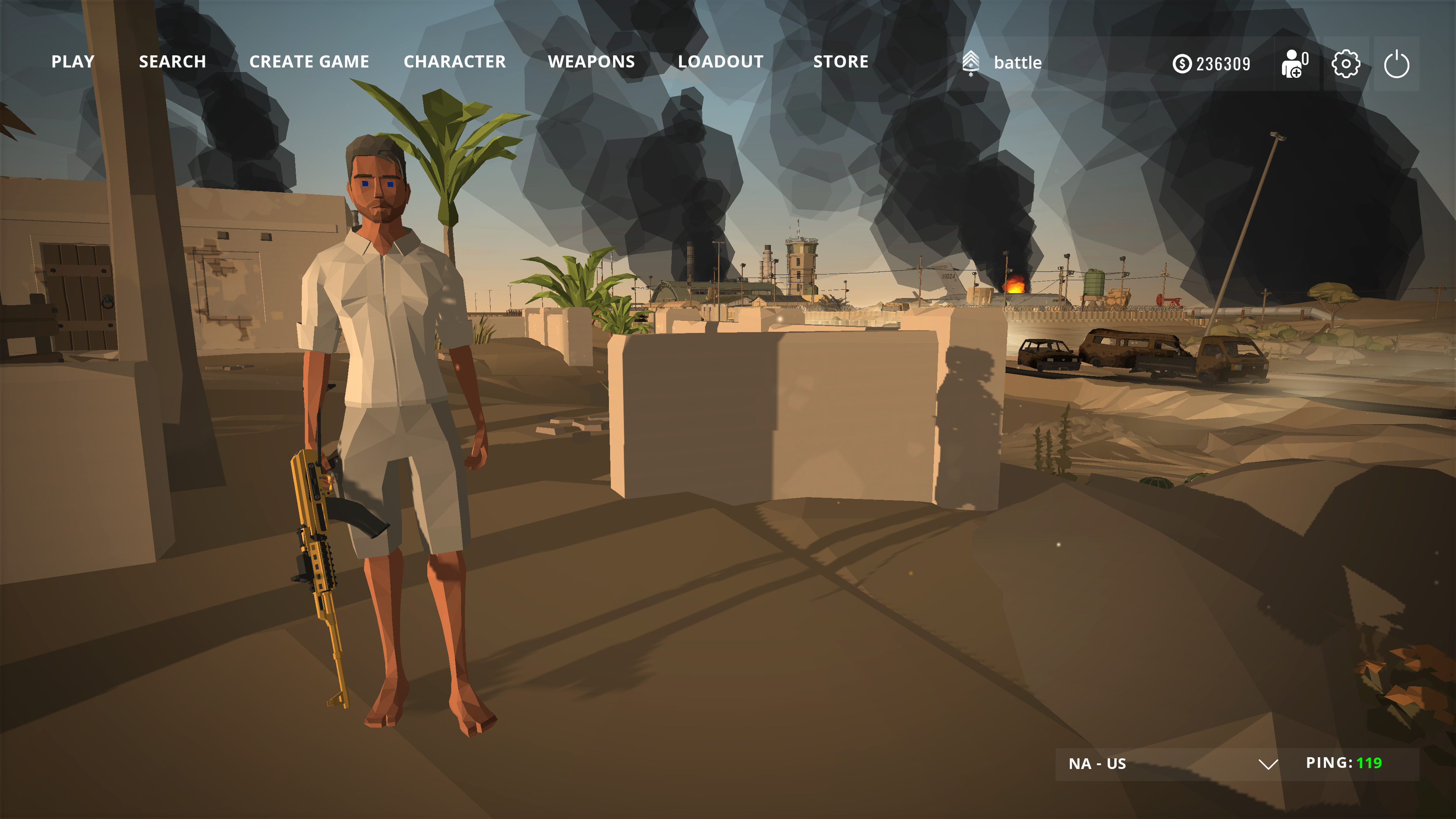 Battle Elites: FPS Shooter Game Screenshot