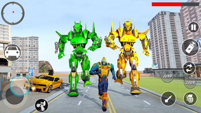 Robot Car Hero -  Robot Game Game Screenshot