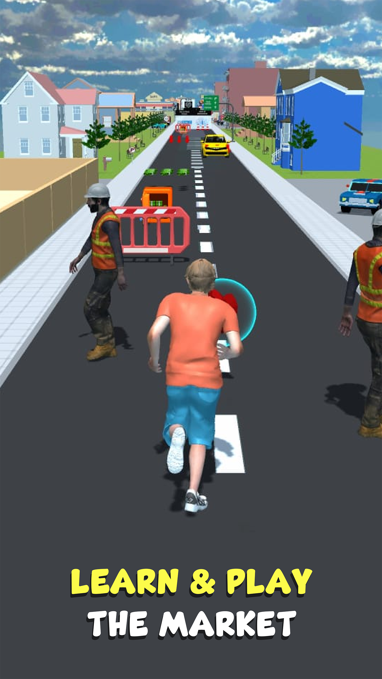 Stock Runner India Game Screenshot