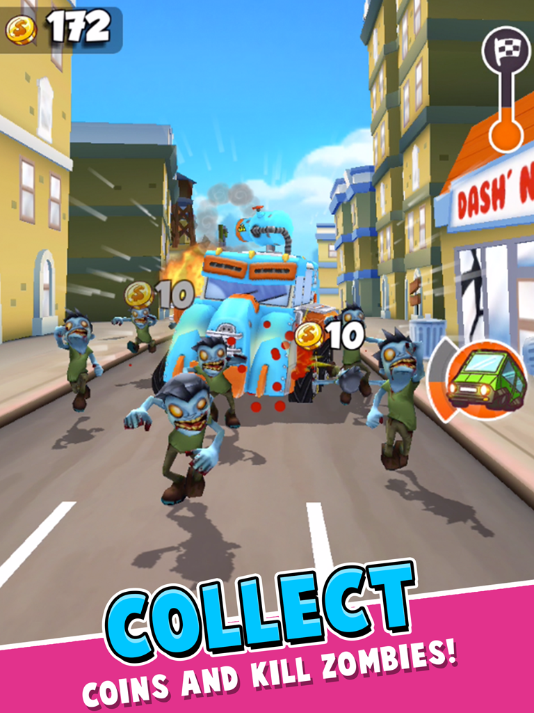 Undead City Run 게임 스크린샷