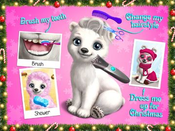 Christmas Animal Hair Salon ゲームのスクリーンショット
