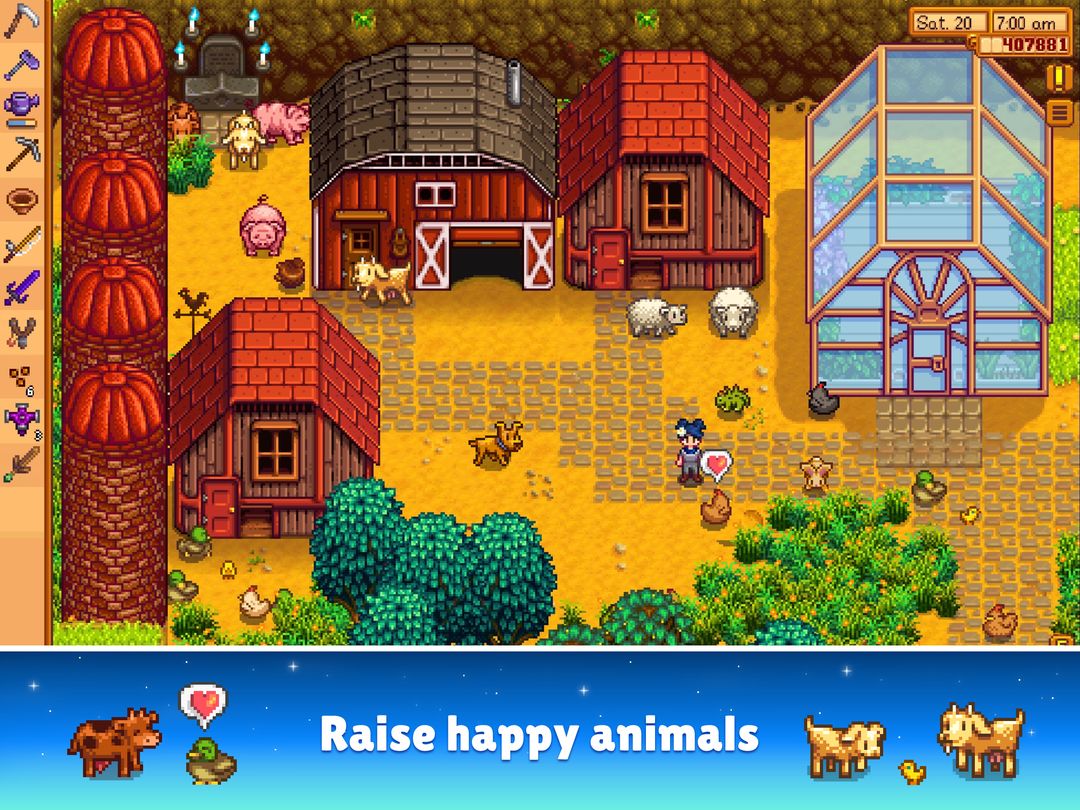 Stardew Valley ภาพหน้าจอเกม