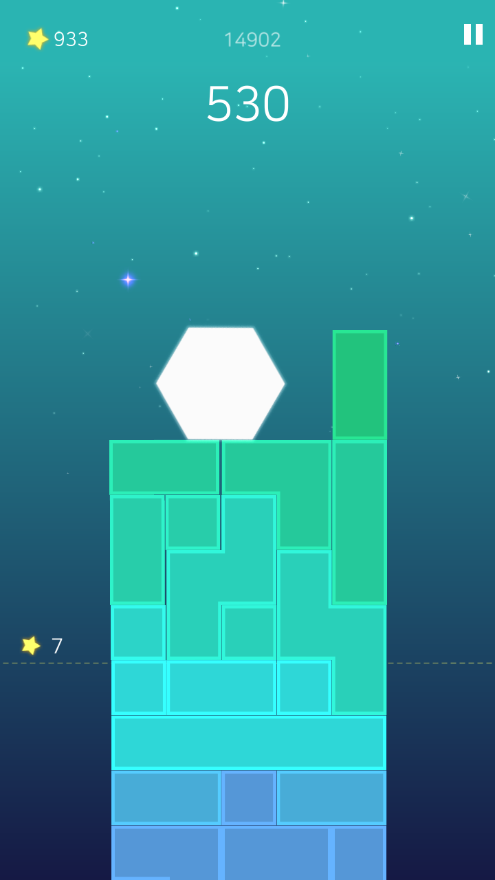 샤이닝 스타 게임 스크린샷