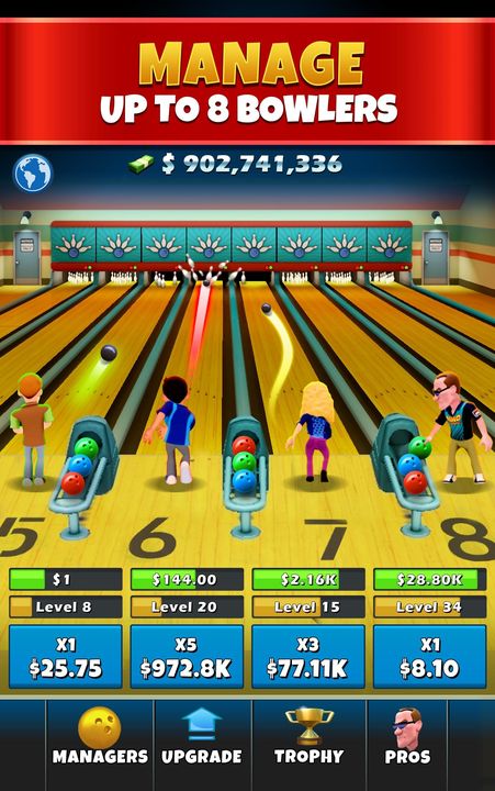 Screenshot 1 of Idle Bowling Tycoon 