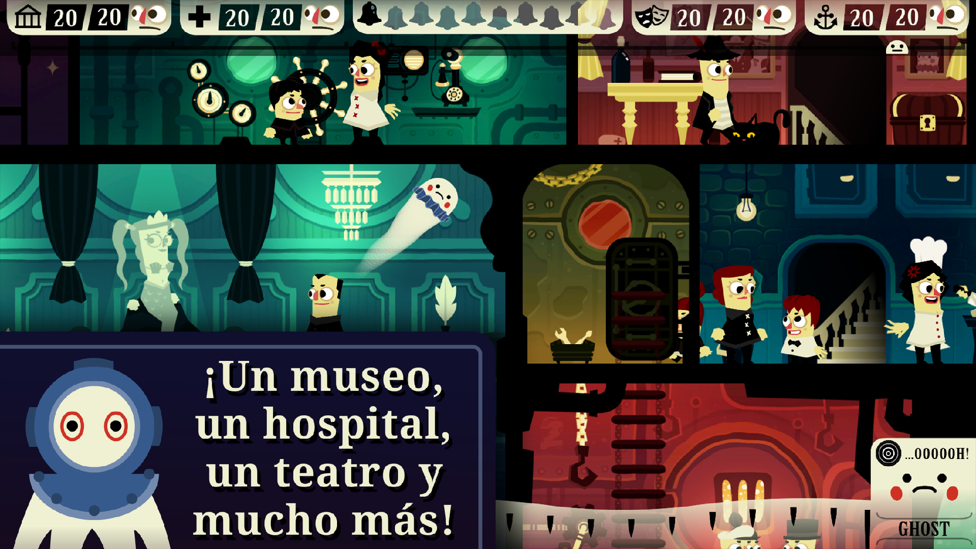 Captura de Pantalla del Juego Haunt the House: Terrortown