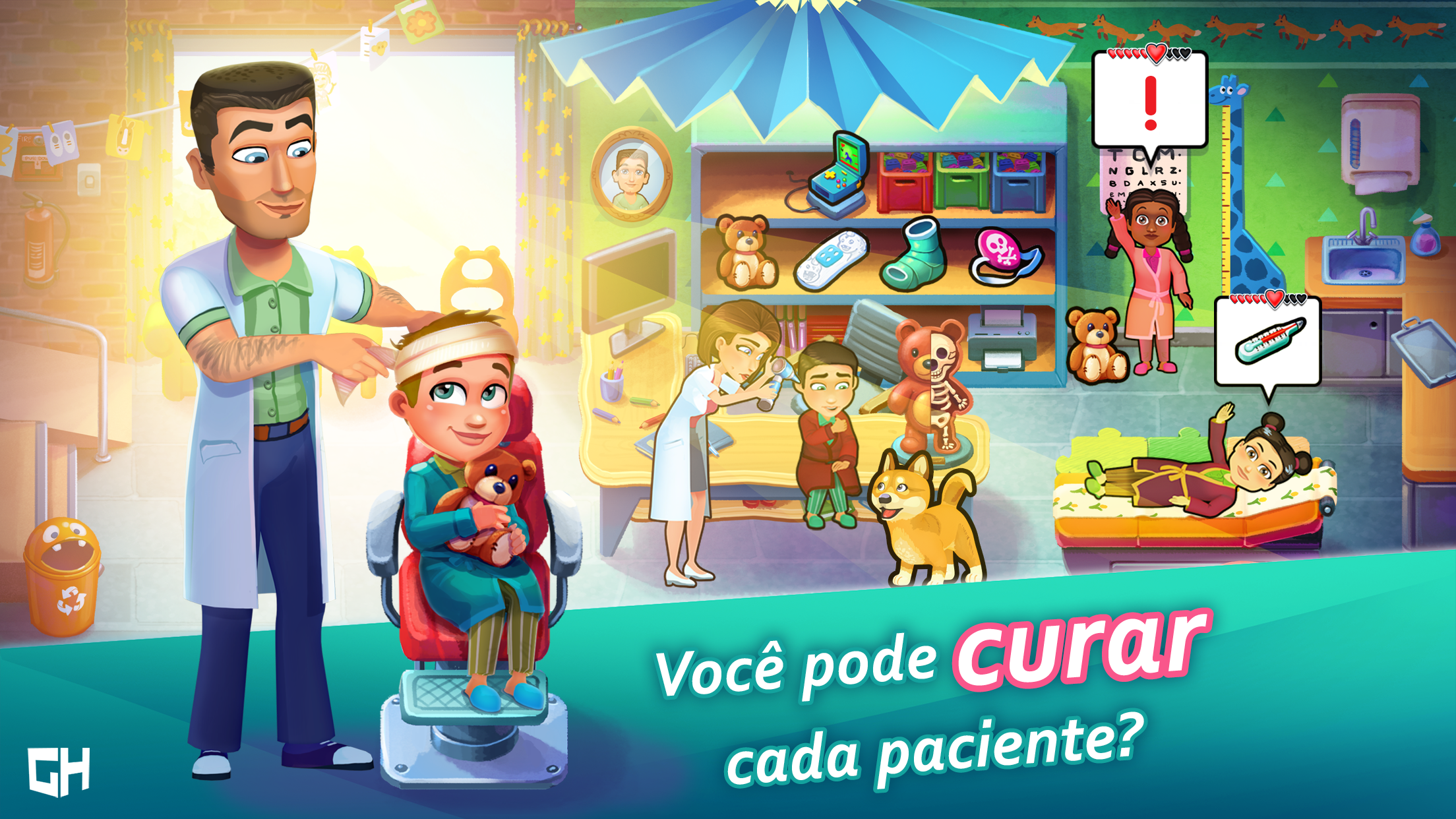 Captura de Tela do Jogo Heart's Medicine Hospital Heat