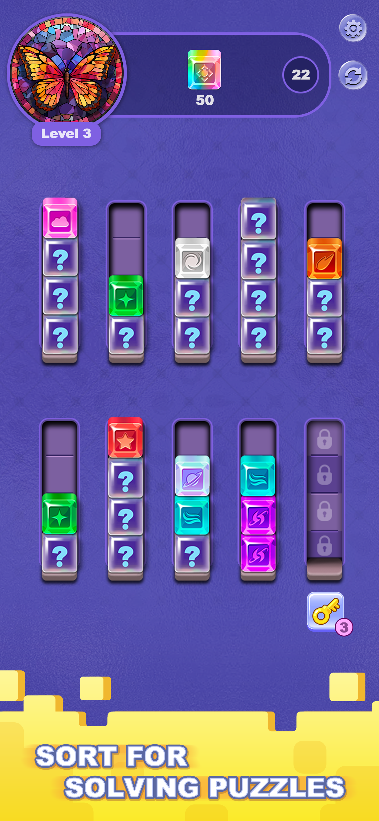 Magic Glass: Colorful Puzzle Game Screenshot