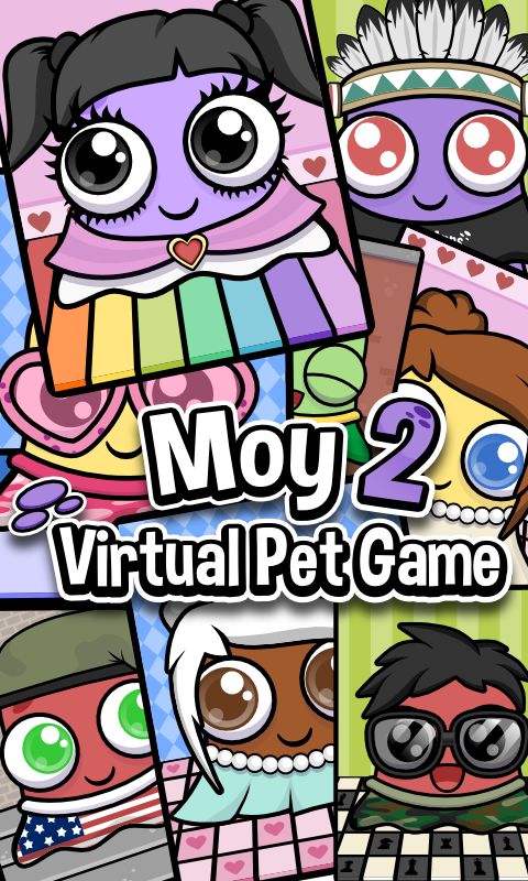 Moy 2 🐙 Virtual Pet Game 게임 스크린 샷