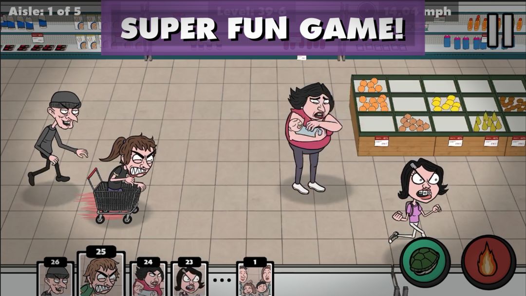 Madness In The Supermarket screenshot game
