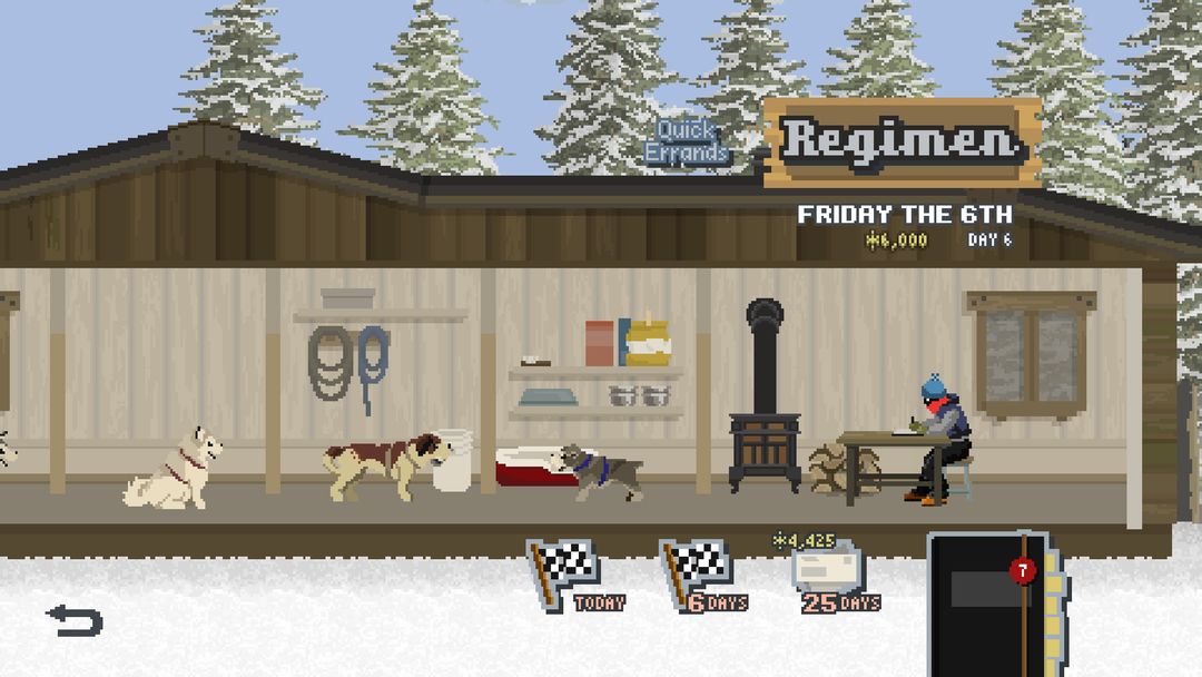 Dog Sled Saga screenshot game