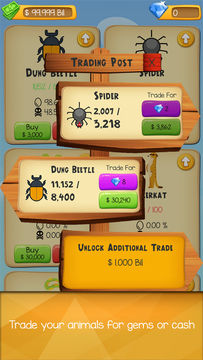 Clickie Zoo - Idle Tycoon Game Screenshot