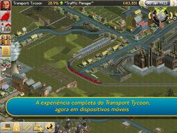 Captura de Tela do Jogo Transport Tycoon