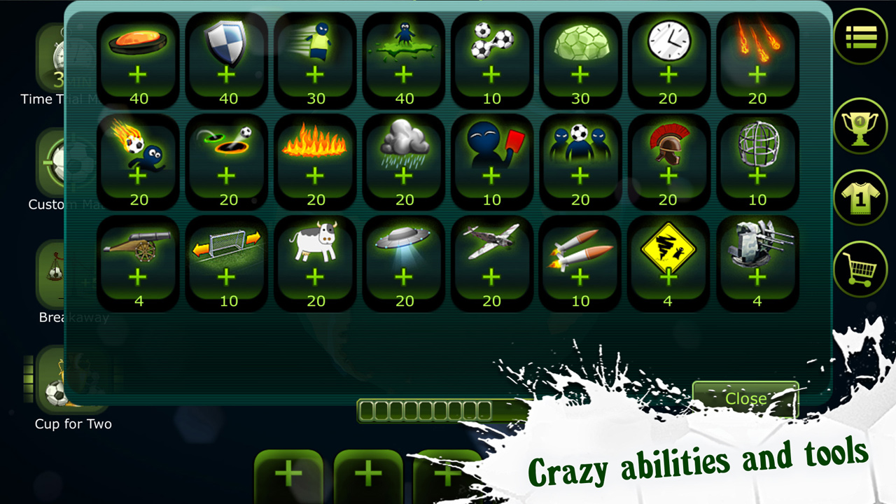 FootLOL: Crazy Soccer game Game Screenshot