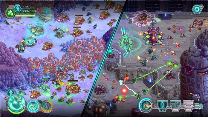 Iron Marines RTS Strategy Game Game Screenshot