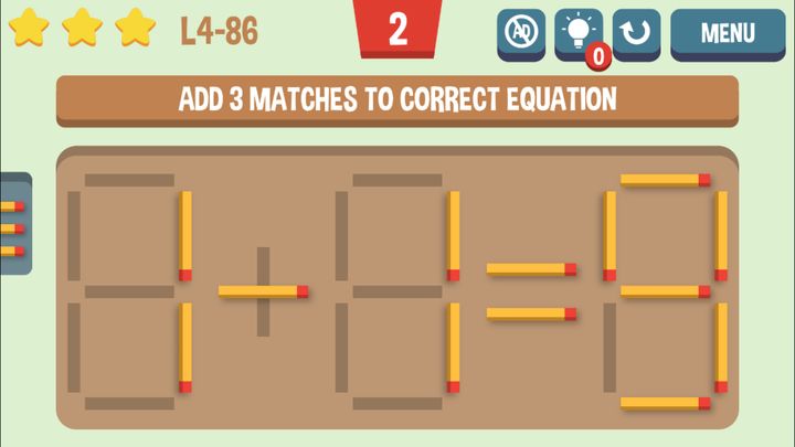 Screenshot 1 of Move the Matches 