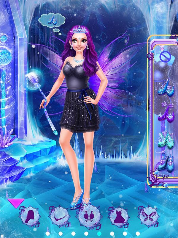 Fairy Dress Up VS Witch Makeup screenshot game