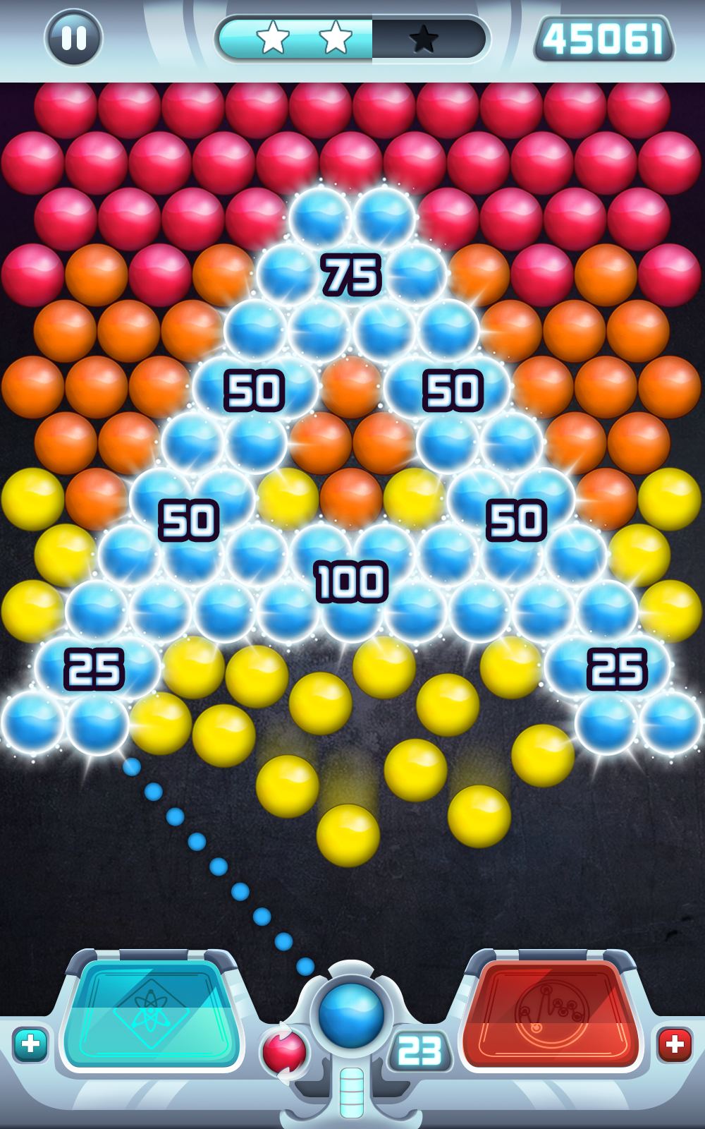 Screenshot of Action Bubble Shoot