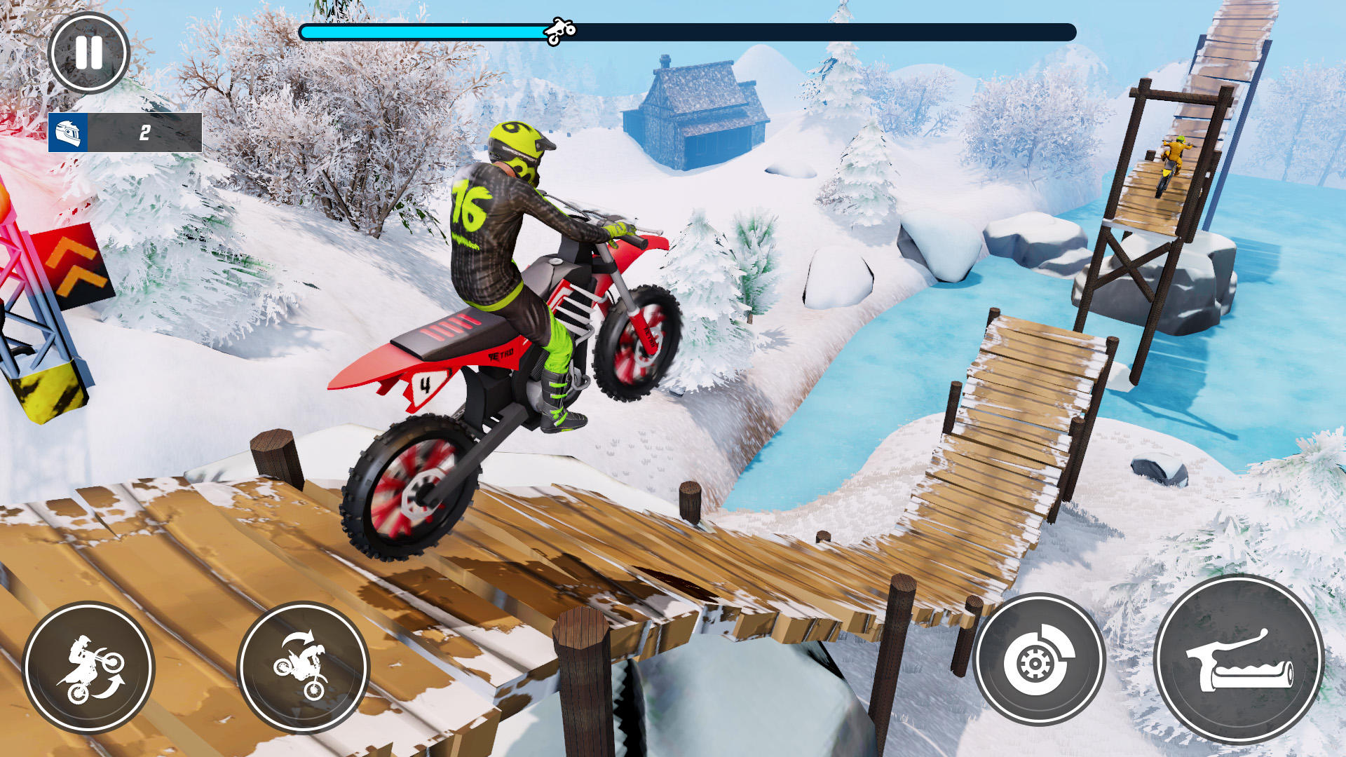 Stunt Bike Race Game Game Screenshot