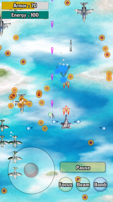SkyWolf - Fully Armed Fighter screenshot game