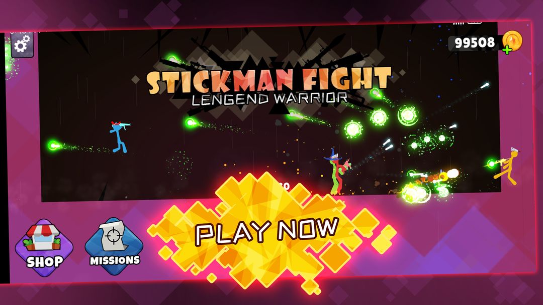Screenshot of Stickman Battle Fight Round