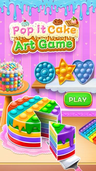 Make Pop It Cake Artist Game Screenshot