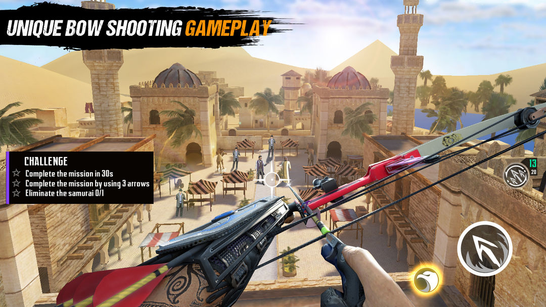 Ninja’s Creed: 3D Sniper Shooting Assassin Game ภาพหน้าจอเกม