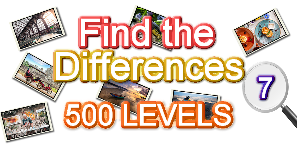 Banner of Finde den Unterschied 500 Level – Brain Puzzle 1.0.7