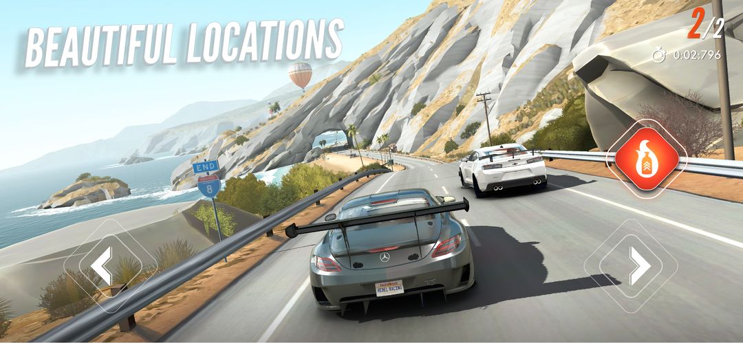 Rebel Racing screenshot game
