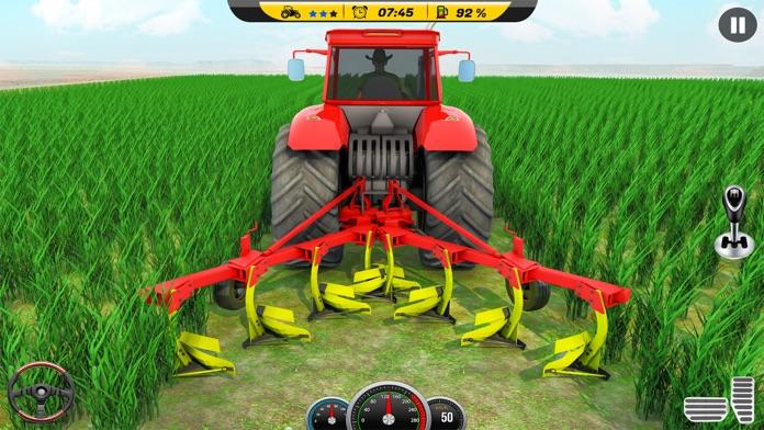 Tractor Driving Farming Sim 3D Game Screenshot