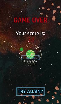 Cuplikan Layar Game Alone in Galaxy