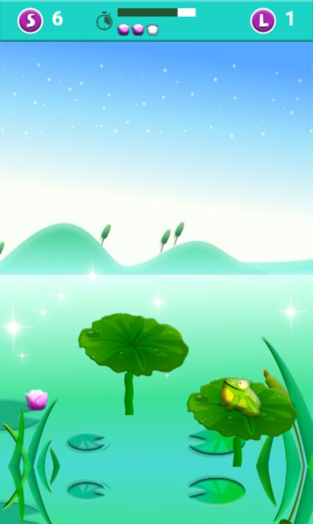 Screenshot of Frogs Hopper