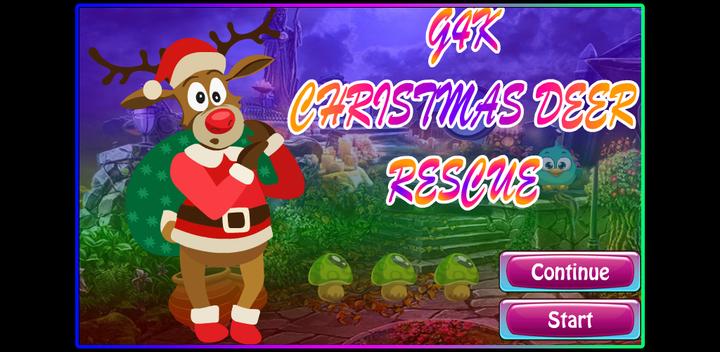 Banner of Kavi Escape Game 504 Christmas Deer Rescue Game 