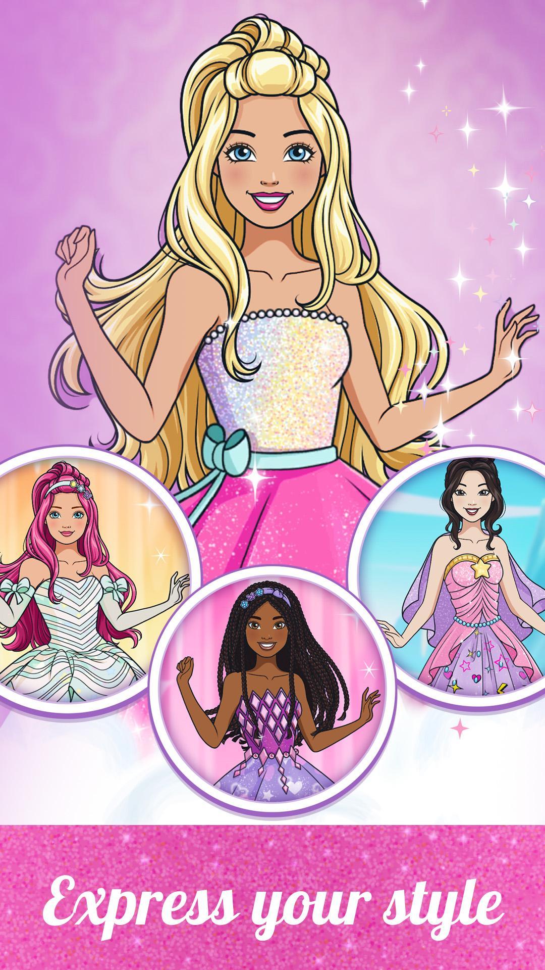Cuplikan Layar Game Barbie Magical Fashion