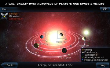Galaxy on Fire 2™ HD Game Screenshot