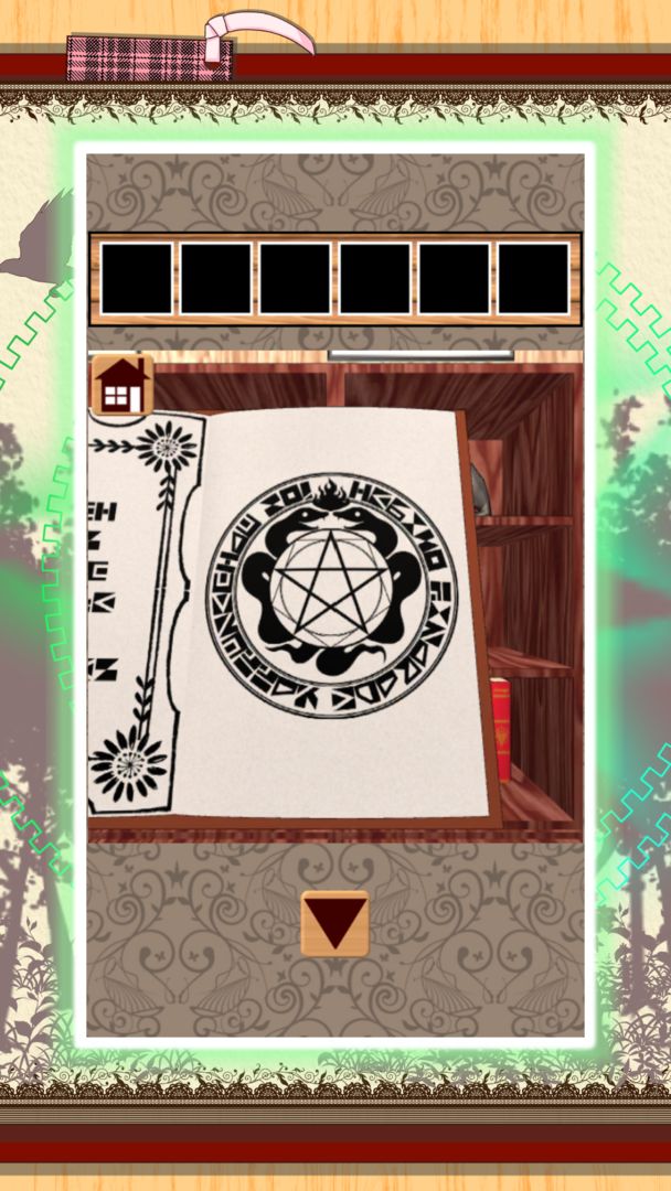 森の魔女の家と捕らわれの少女【脱出ゲーム】 screenshot game