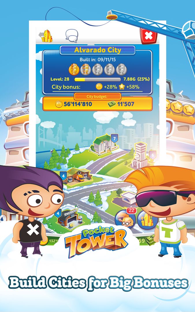 Pocket Tower screenshot game